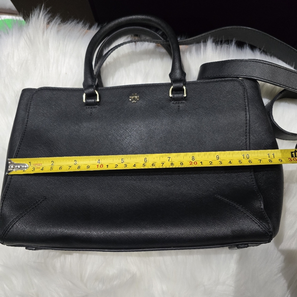 Tory Burch Black Leather Handbag - Picture 6 of 10